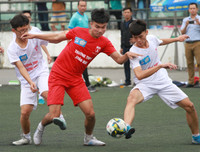 [ẢNH] THPT Xuân Mai thắng ngược THPT Thượng Cát đầy cảm xúc