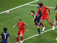 [ẢNH] Khúc ca bi tráng của người Nhật trong trận đấu để đời ở World Cup