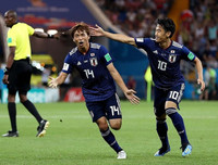 [ẢNH] Khúc ca bi tráng của người Nhật trong trận đấu để đời ở World Cup