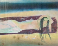 Tranh thiếu nữ khỏa thân của Đặng Mậu Tựu