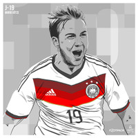 [ẢNH] Ngắm các huyền thoại World Cup đẹp sống động, mê hồn qua những bức vẽ