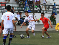 [ẢNH] Những khoảnh khắc ấn tượng chiều 23-10 giải bóng đá học sinh THPT Hà Nội