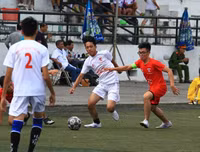 [ẢNH] Những khoảnh khắc ấn tượng chiều 23-10 giải bóng đá học sinh THPT Hà Nội