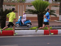 [ẢNH] Xuyên giá lạnh, luyện tập từ tờ mờ sáng để chinh phục Việt dã toàn quốc