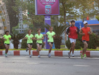 [ẢNH] Xuyên giá lạnh, luyện tập từ tờ mờ sáng để chinh phục Việt dã toàn quốc