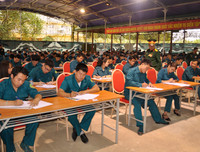 Bộ đội Hà Nội thi bắn súng trường, gói thuốc nổ, võ chiến đấu