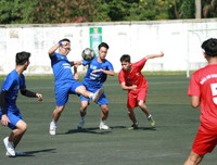 [ẢNH] THPT Mai Hắc Đế lấy vé vào vòng 1/16 sau màn rượt đuổi khó tin