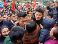 U23 Việt Nam giải tán, các tuyển thủ hồi hương trong vinh quang