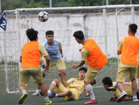 [ẢNH] Thắng luân lưu kịch tính, THPT Hoài Đức A tiến vào tứ kết