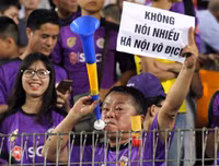 [ẢNH] Bị SLNA ngăn cản, Hà Nội FC vô địch nhờ 