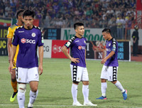 [ẢNH] Bị SLNA ngăn cản, Hà Nội FC vô địch nhờ 