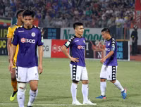 [ẢNH] Bị SLNA ngăn cản, Hà Nội FC vô địch nhờ 
