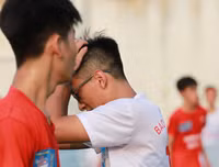 [ẢNH] 7 phút đau tim trận THPT Xuân Mai thắng sít sao THPT Marie Curie