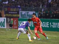 [ẢNH] Quang Hải mờ nhạt, Hà Nội FC vẫn giành trọn 3 điểm trước Hải Phòng