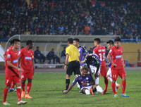 [ẢNH] Quang Hải mờ nhạt, Hà Nội FC vẫn giành trọn 3 điểm trước Hải Phòng