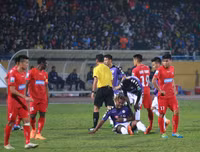 [ẢNH] Quang Hải mờ nhạt, Hà Nội FC vẫn giành trọn 3 điểm trước Hải Phòng