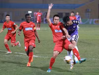 [ẢNH] Quang Hải mờ nhạt, Hà Nội FC vẫn giành trọn 3 điểm trước Hải Phòng