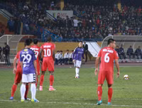 [ẢNH] Quang Hải mờ nhạt, Hà Nội FC vẫn giành trọn 3 điểm trước Hải Phòng