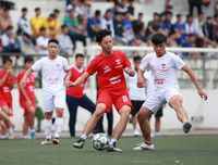 [ẢNH] Những khoảnh khắc ấn tượng ngày thi đấu 22-10 giải bóng đá học sinh THPT Hà Nội