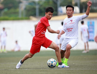 [ẢNH] Những khoảnh khắc ấn tượng ngày thi đấu 22-10 giải bóng đá học sinh THPT Hà Nội