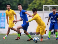 [ẢNH] Những khoảnh khắc ấn tượng ngày thi đấu 22-10 giải bóng đá học sinh THPT Hà Nội