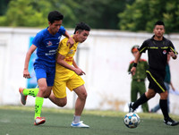 [ẢNH] Những khoảnh khắc ấn tượng ngày thi đấu 22-10 giải bóng đá học sinh THPT Hà Nội