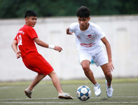 [ẢNH] Những khoảnh khắc ấn tượng ngày thi đấu 22-10 giải bóng đá học sinh THPT Hà Nội