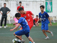 [ẢNH] ĐKVĐ THPT Trương Định bị chặn bước tiến