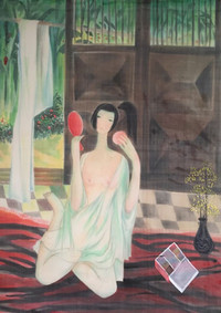 Tranh thiếu nữ khỏa thân của Đặng Mậu Tựu