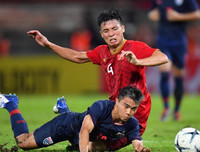 [ẢNH] Toàn cảnh trận hòa mà như thua của Thái Lan trước ĐT Việt Nam