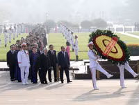 [ẢNH] Những hình ảnh đầu tiên từ nghị trường Quốc hội trong ngày khai mạc kỳ họp thứ 6