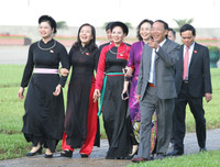 [ẢNH] Những hình ảnh đầu tiên từ nghị trường Quốc hội trong ngày khai mạc kỳ họp thứ 6