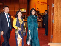 [ẢNH] Những hình ảnh đầu tiên từ nghị trường Quốc hội trong ngày khai mạc kỳ họp thứ 6