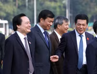 [ẢNH] Những hình ảnh đầu tiên từ nghị trường Quốc hội trong ngày khai mạc kỳ họp thứ 6