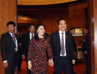 [ẢNH] Những hình ảnh đầu tiên từ nghị trường Quốc hội trong ngày khai mạc kỳ họp thứ 6