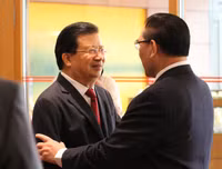 [ẢNH] Những hình ảnh đầu tiên từ nghị trường Quốc hội trong ngày khai mạc kỳ họp thứ 6