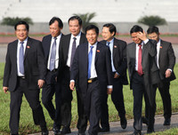 [ẢNH] Những hình ảnh đầu tiên từ nghị trường Quốc hội trong ngày khai mạc kỳ họp thứ 6