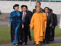 [ẢNH] Những hình ảnh đầu tiên từ nghị trường Quốc hội trong ngày khai mạc kỳ họp thứ 6