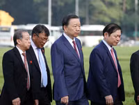 [ẢNH] Những hình ảnh đầu tiên từ nghị trường Quốc hội trong ngày khai mạc kỳ họp thứ 6