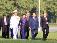 [ẢNH] Những hình ảnh đầu tiên từ nghị trường Quốc hội trong ngày khai mạc kỳ họp thứ 6