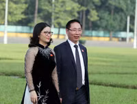 [ẢNH] Những hình ảnh đầu tiên từ nghị trường Quốc hội trong ngày khai mạc kỳ họp thứ 6