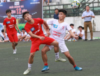 [ẢNH] THPT Xuân Mai thắng ngược THPT Thượng Cát đầy cảm xúc