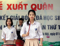 Thầy trò trường Nguyễn Thị Minh Khai tưng bừng xuất quân