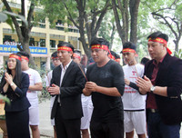 Thầy trò trường Nguyễn Thị Minh Khai tưng bừng xuất quân