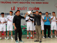 Thầy trò trường Nguyễn Thị Minh Khai tưng bừng xuất quân