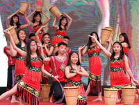 Lễ xuất quân đậm màu sắc của đương kim vô địch THPT Trần Quốc Tuấn