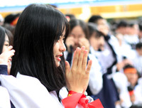 Thầy trò trường Nguyễn Thị Minh Khai tưng bừng xuất quân