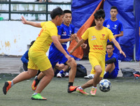 [ẢNH] Những khoảnh khắc ấn tượng chiều 23-10 giải bóng đá học sinh THPT Hà Nội