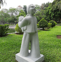 [Ảnh] Các bức tượng công viên Thống Nhất 