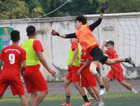 [ẢNH] Hai chiều cảm xúc sau loạt penalty đưa THPT Phùng Khắc Khoan vào vòng 1/8